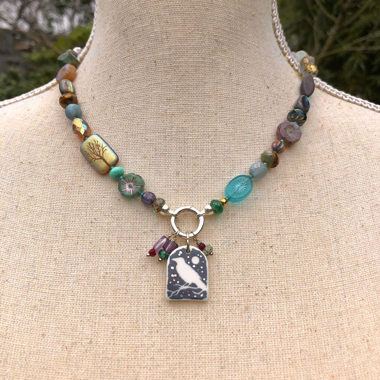 Porcelain + Glass + Gemstones