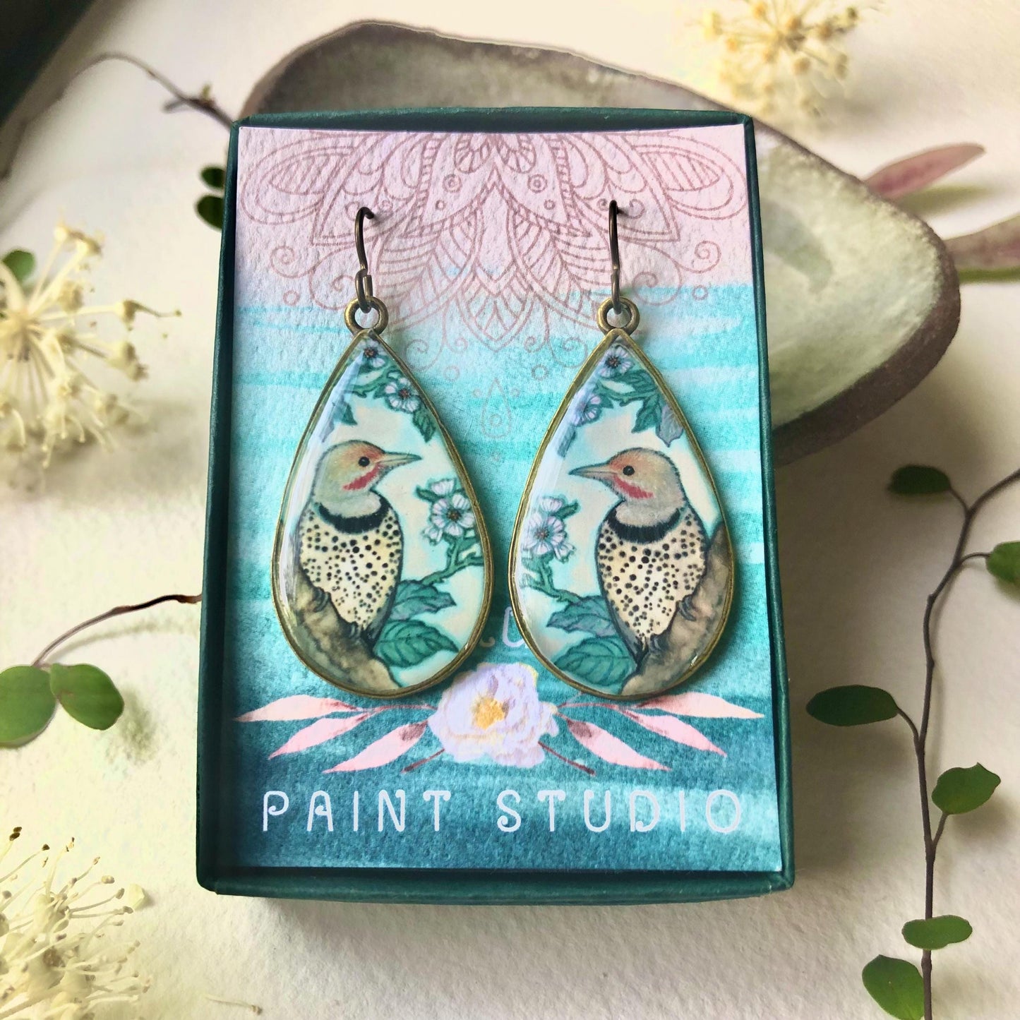 Northern Flicker Earrings