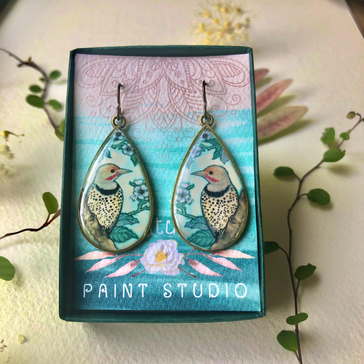 Northern Flicker Earrings