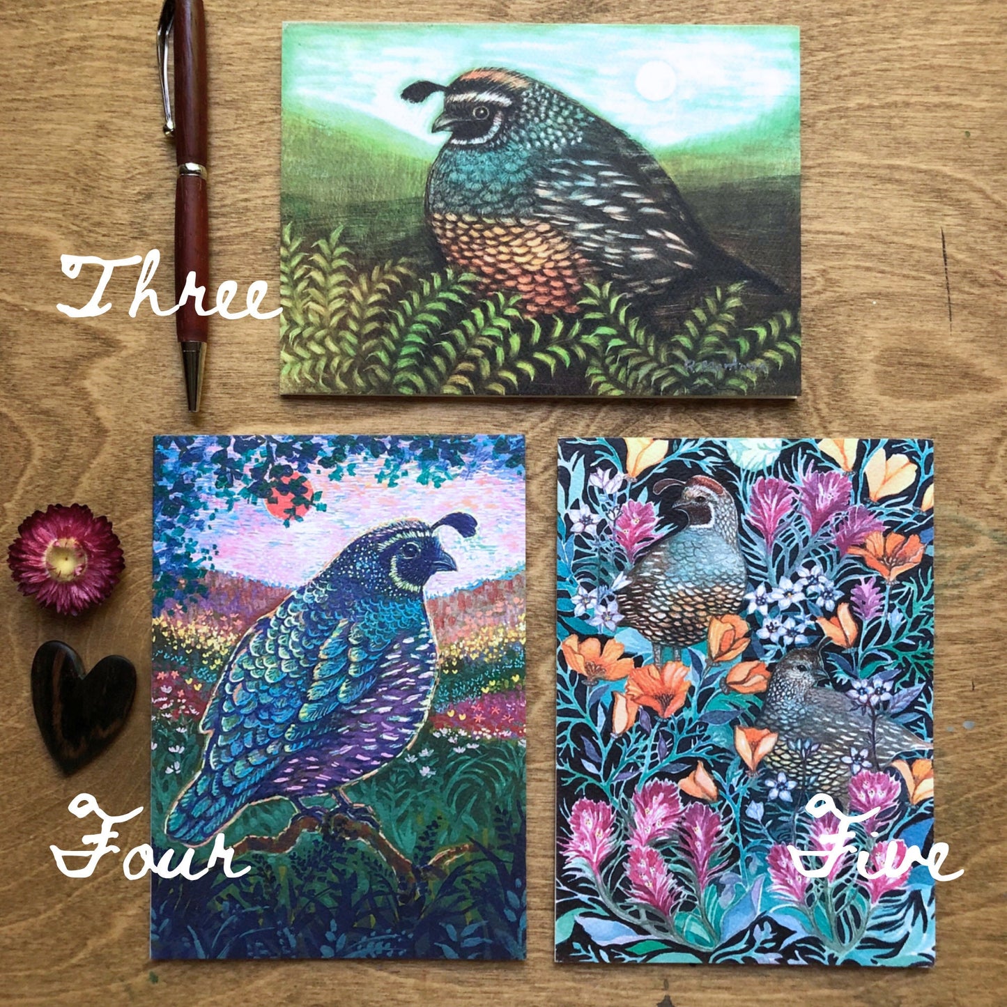 Upper Park Sunset Card